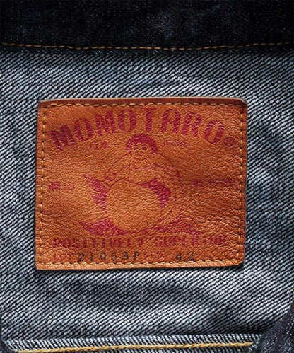 MOMOTARO 2105SP-5 15.7OZ ZIMBABWE COTTON DENIM GOING TO BATTLE (GTB) JACKET WITH WAIST POCKET