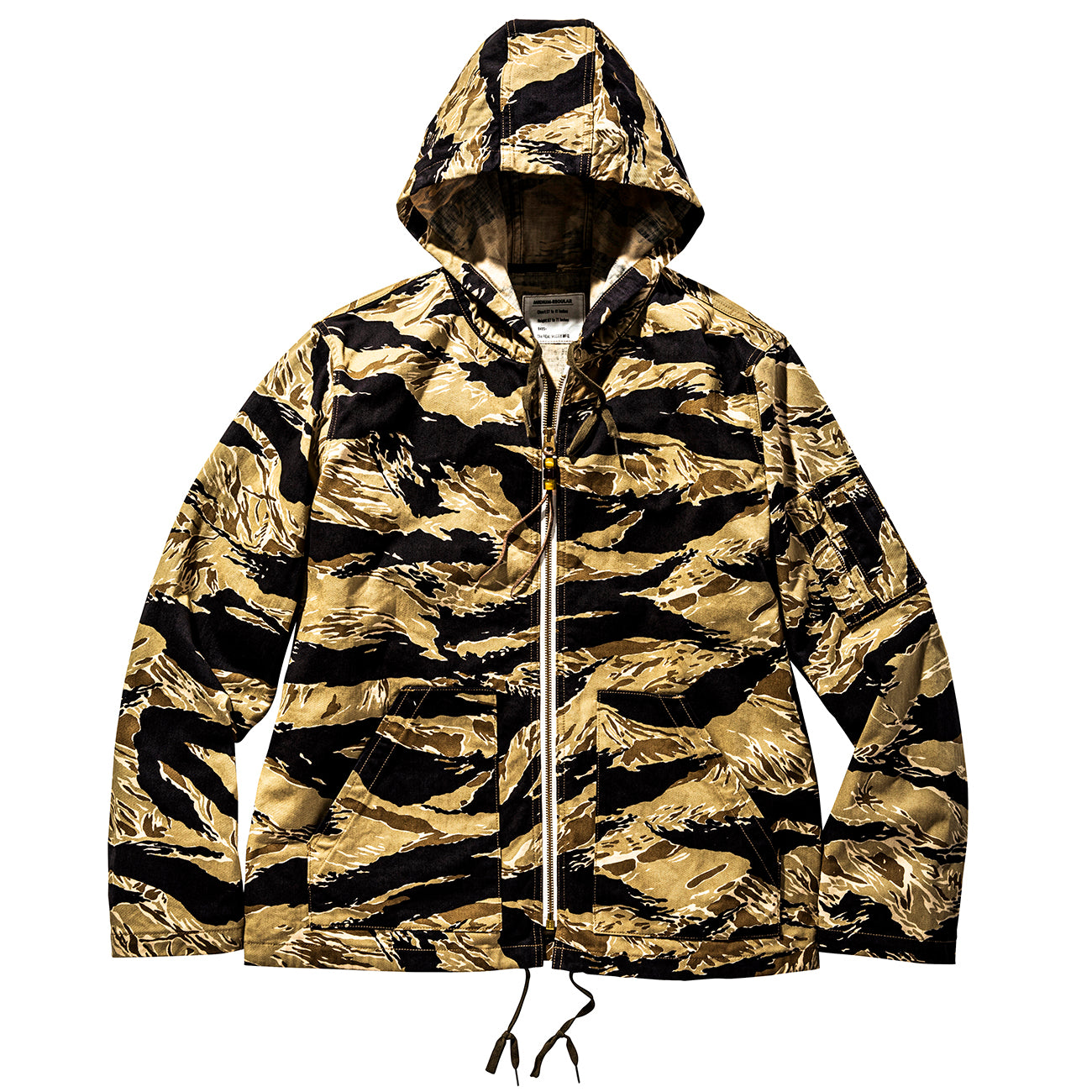 Real McCoy MJ20008 TIGER CAMOUFLAGE PARKA / GOLD TONE