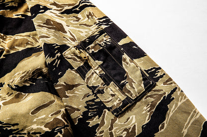 Real McCoy MJ20008 TIGER CAMOUFLAGE PARKA / GOLD TONE