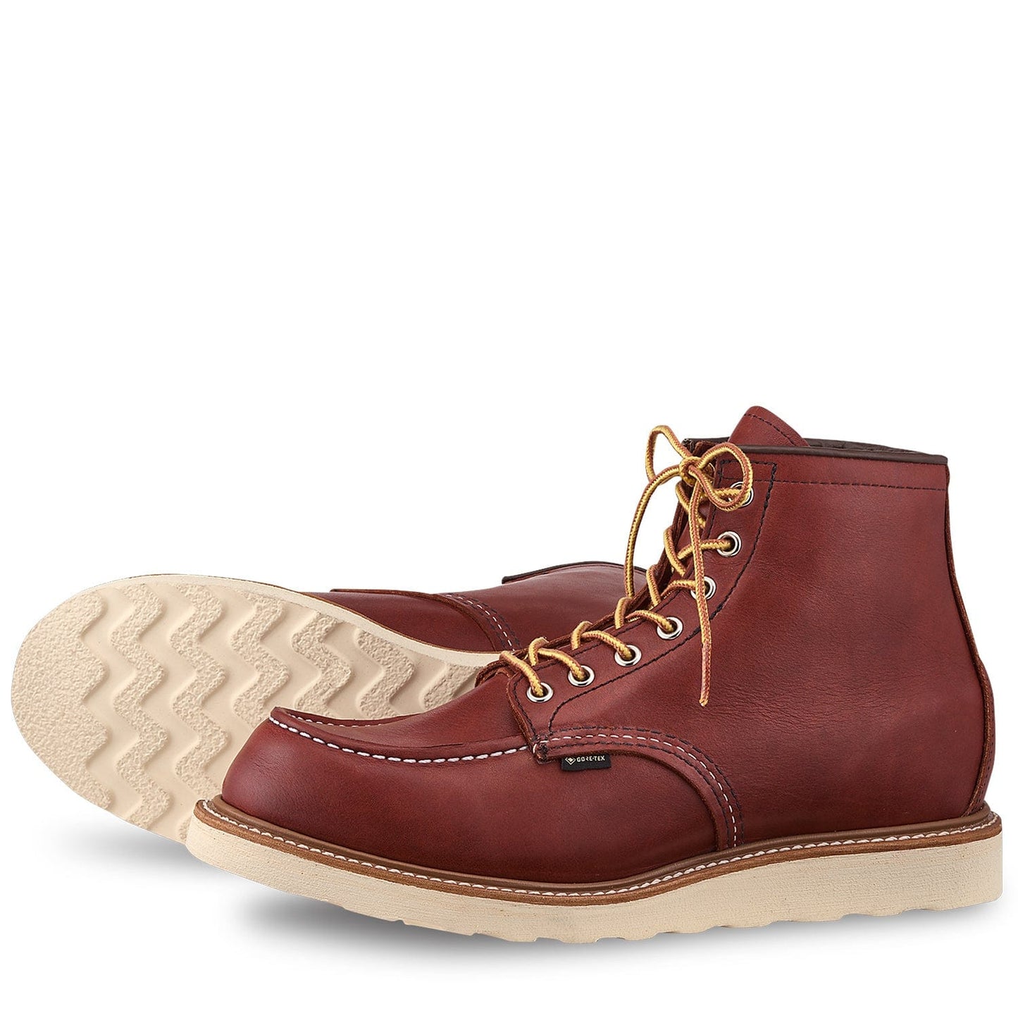 Redwing 8864 GORE-TEX MOC TOE 6-INCH BOOT IN RUSSET WATERPROOF LEATHER