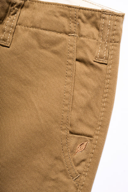 Pure Blue Japan High Density Trousers 1166 Camel