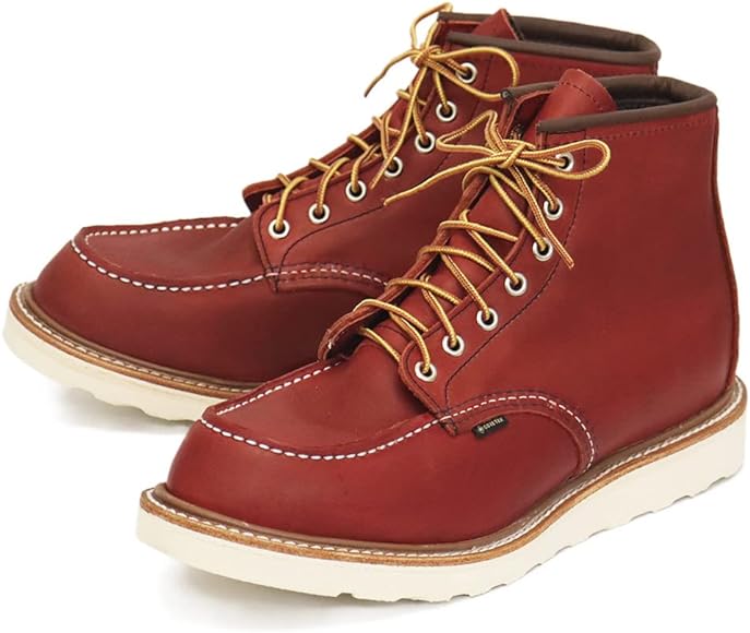 Redwing 8864 GORE-TEX MOC TOE 6-INCH BOOT IN RUSSET WATERPROOF LEATHER