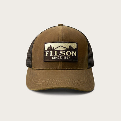 Filson Logger Mesh Cap Dark Tan