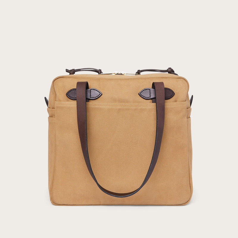 Filson Totebag With Zipper Tan