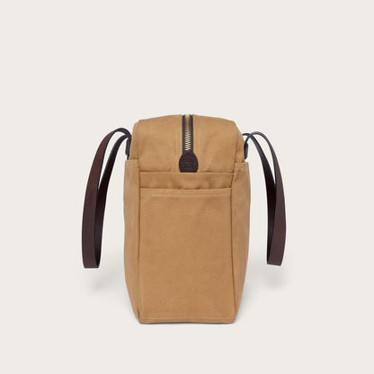 Filson Totebag With Zipper Tan