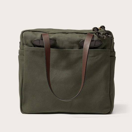 Filson Totebag With Zipper Otter Green