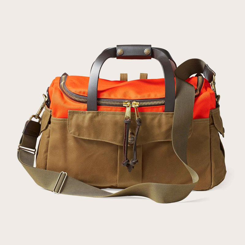 Filson Sportsman Bag Orange Dark Tan