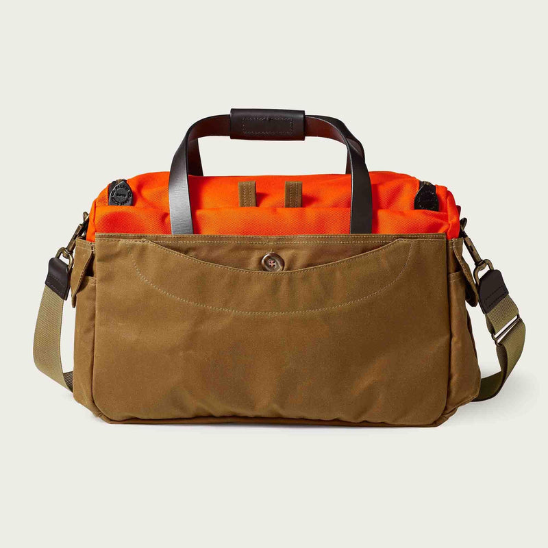 Filson Sportsman Bag Orange Dark Tan