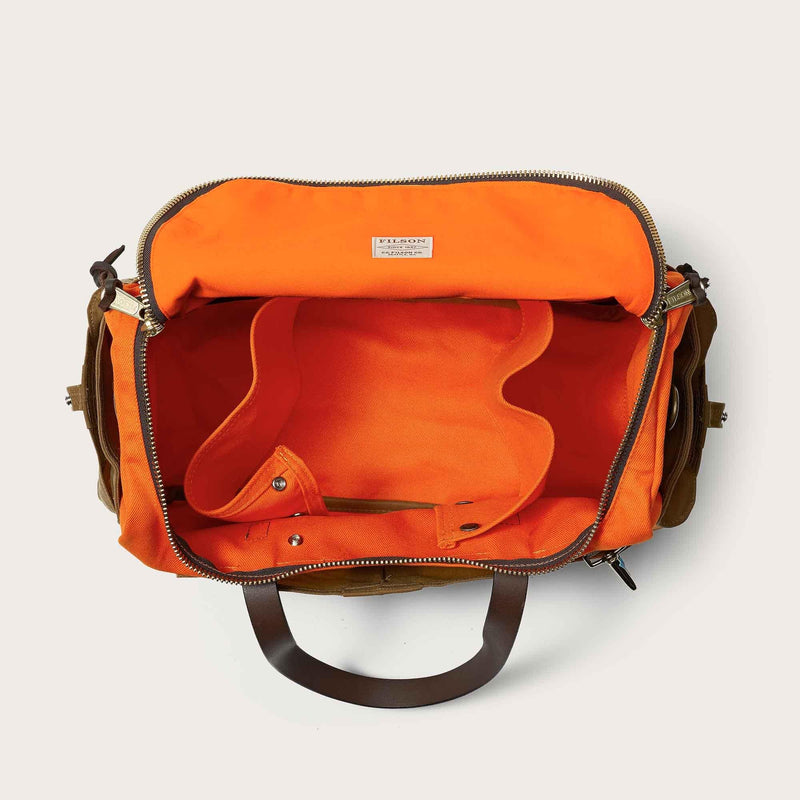 Filson Sportsman Bag Orange Dark Tan