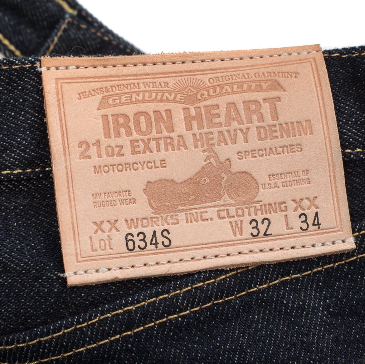 Iron Heart New 634s 21oz Straight Cut