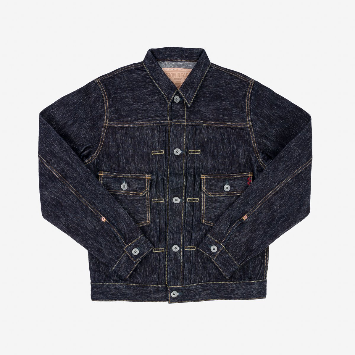 Iron Heart Jacket IH-507-SLB 16 oz Slubby Selvedge Type II Jacket- Ind ...