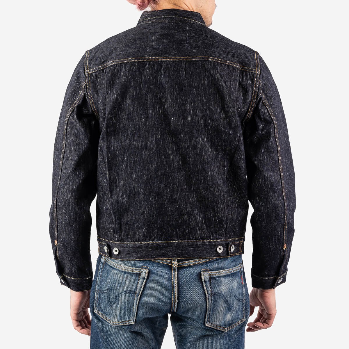 Iron Heart Jacket IH-507-SLB 16 oz Slubby Selvedge Type II Jacket- Ind