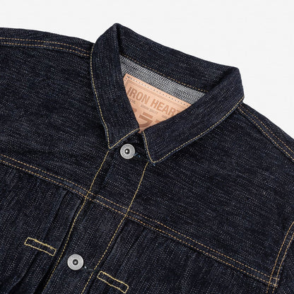 Iron Heart Jacket IH-507-SLB 16 oz Slubby Selvedge Type II Jacket- Ind