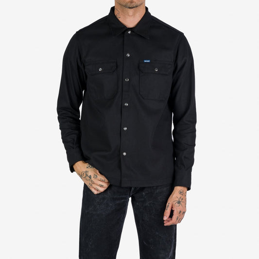 Iron Heart Shirt IHSH-364-BLK 11 Oz Mechanic Shirt - Black