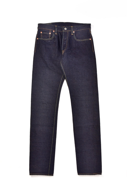 Pure Blue Japan [OG-013] 14oz Organic cotton x Recycled cotton Denim Slim Tapered