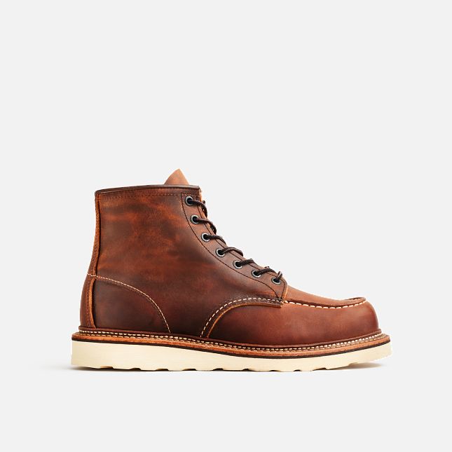 Classic Moc 1907 Copper Rough and Tough Leather