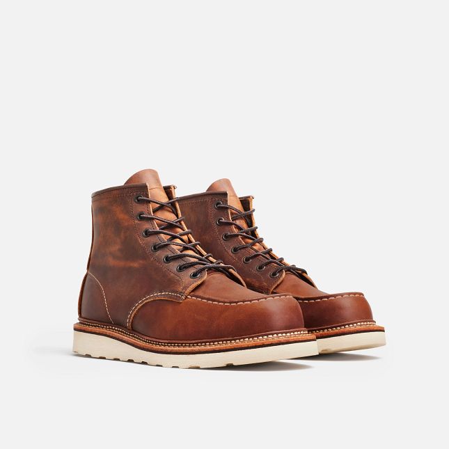 Classic Moc 1907 Copper Rough and Tough Leather