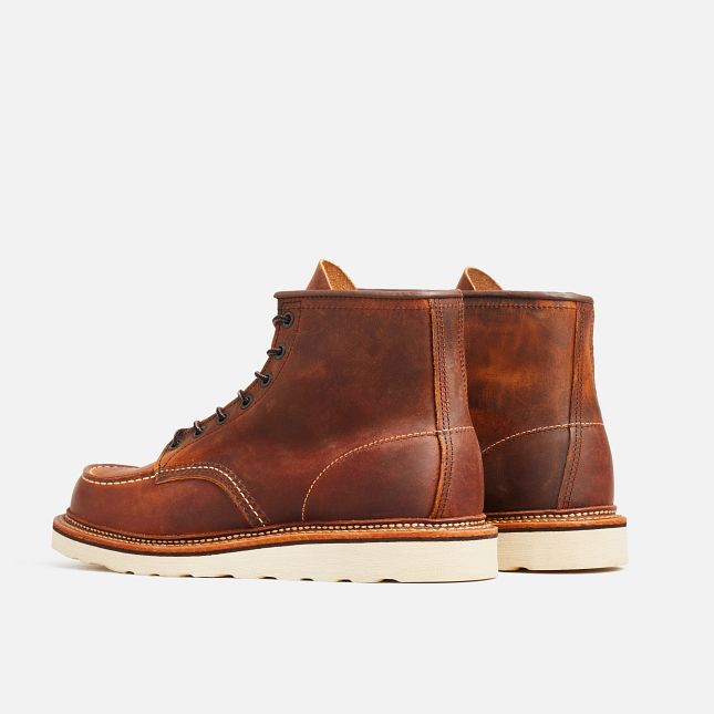 Classic Moc 1907 Copper Rough and Tough Leather