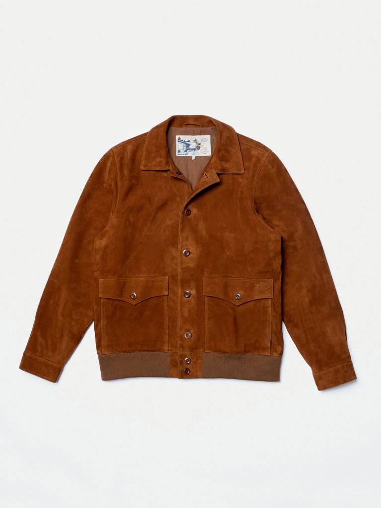 Steve Leather Jacket Cognac