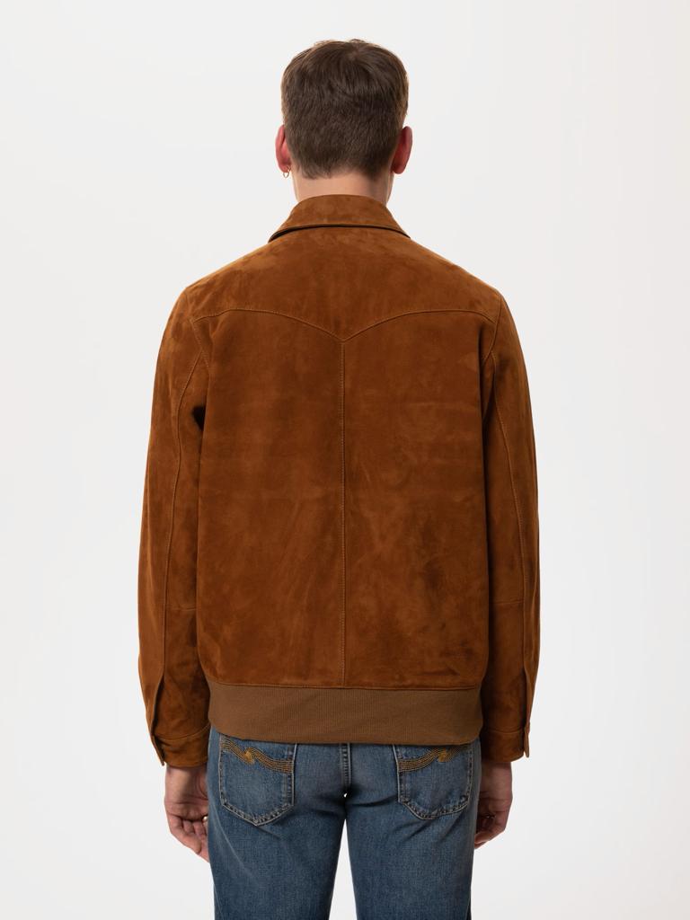 Steve Leather Jacket Cognac