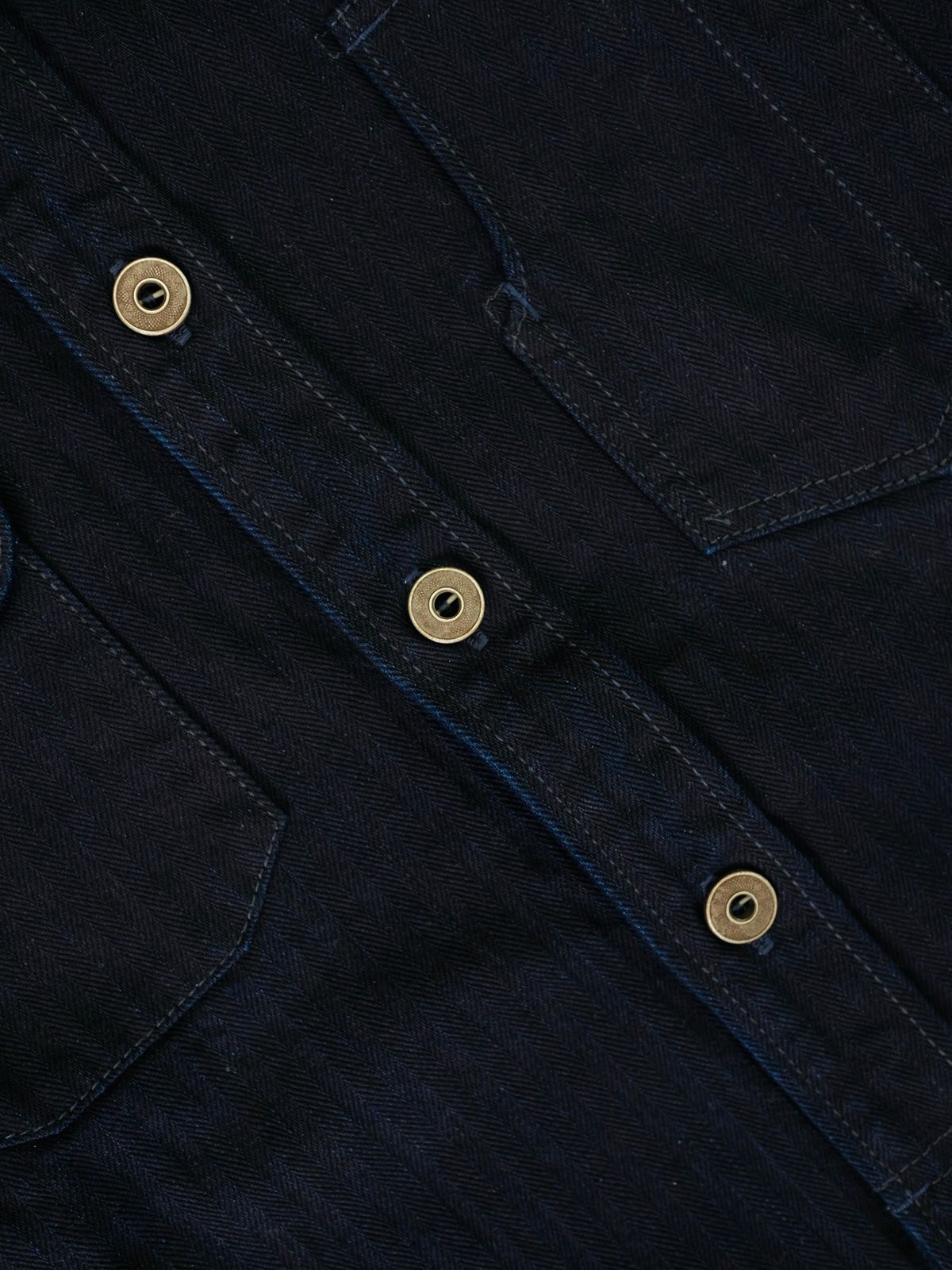 Momotaro Herringbone Work Shirt ID x ID 05-159