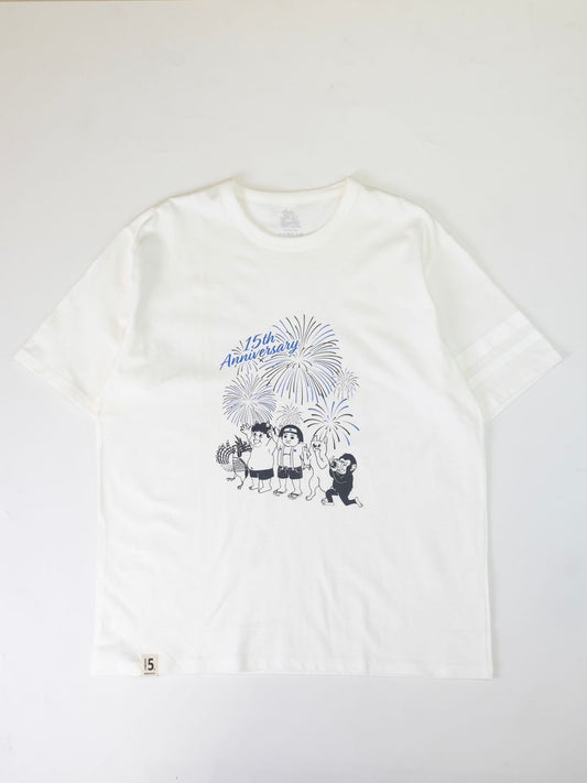 Momotaro 15THP 15th anniversary Tshirt White