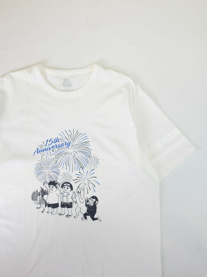 Momotaro 15THP 15th anniversary Tshirt White