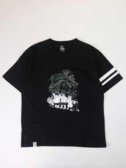 Momotaro 15THP 15th anniversary Tshirt Black