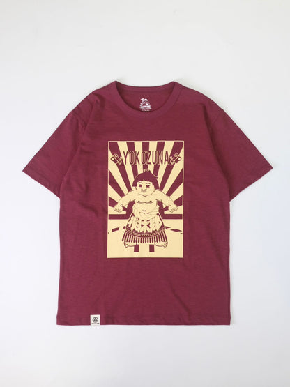 Momotaro 07-085 Yokozuna Tshirt Burgundy