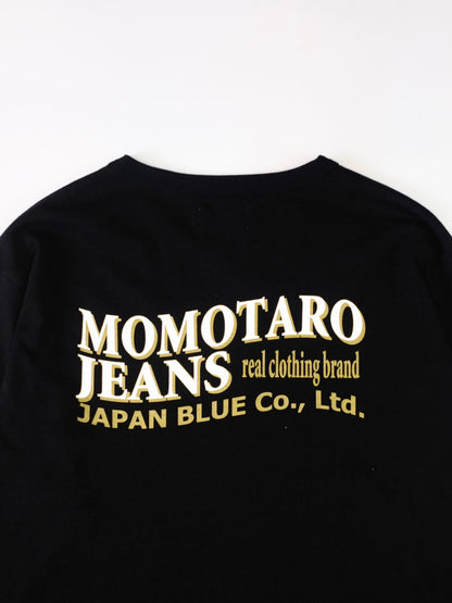 Momotaro MTS1020M31 Black Long Sleeve Tees