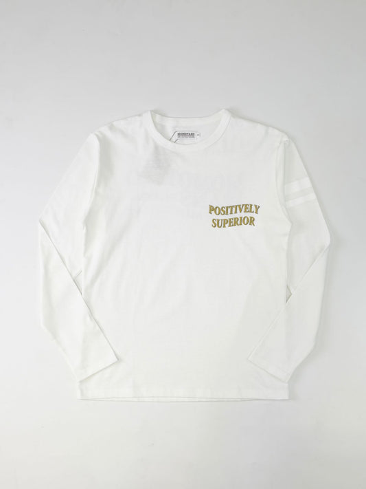 Momotaro MTS1020M31 White Long Sleeve Tees