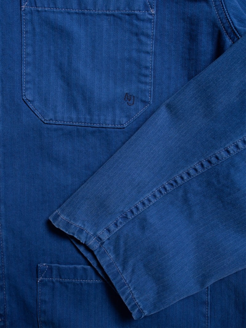 Buddy Herringbone Chore Jacket Blue