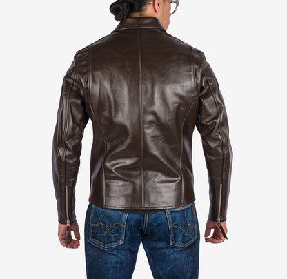 Iron Heart IHJ-129 Leather Jacket Brown