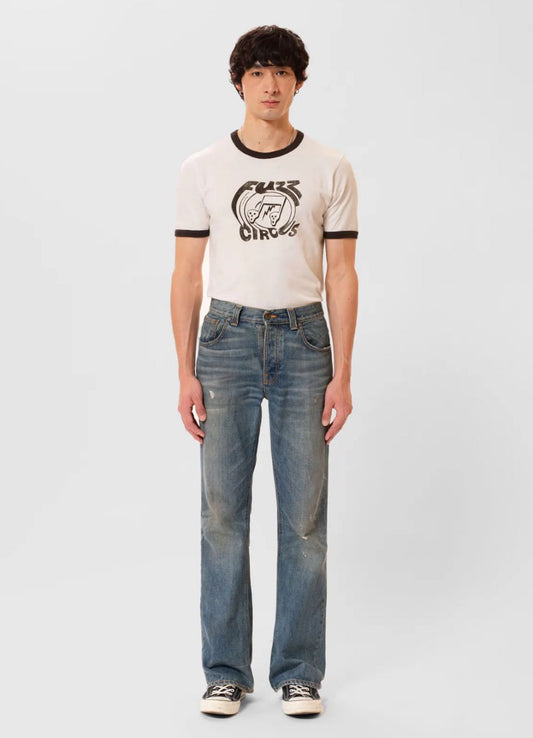 Ricky Fuzz Ringer T-shirt W-04/ Offwhite