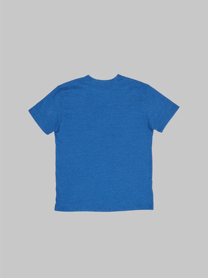 Pure Blue Japan SS-5011-M Middle Indigo Jersey Crewneck T-Shirt