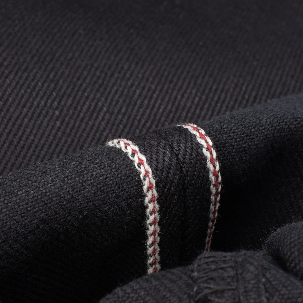 Iron Heart 555 XHS 25 oz Black Black Selvedge Denim