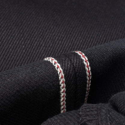 Iron Heart 555 XHS 25 oz Black Black Selvedge Denim