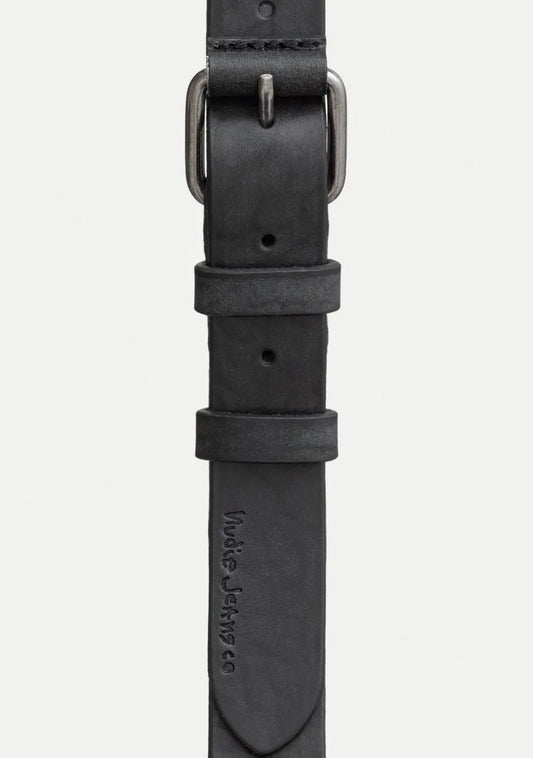 Dwayne Leather Belt B01/Black