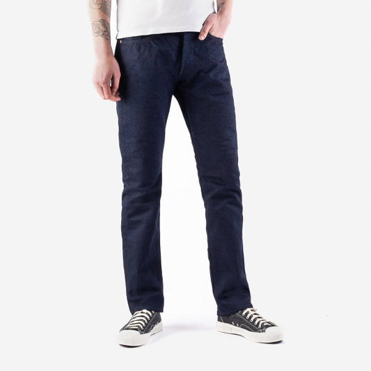 Iron Heart IH 555S 19ib 19oz Indigo Black Selvedge