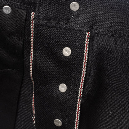 Iron Heart 555 XHS 25 oz Black Black Selvedge Denim