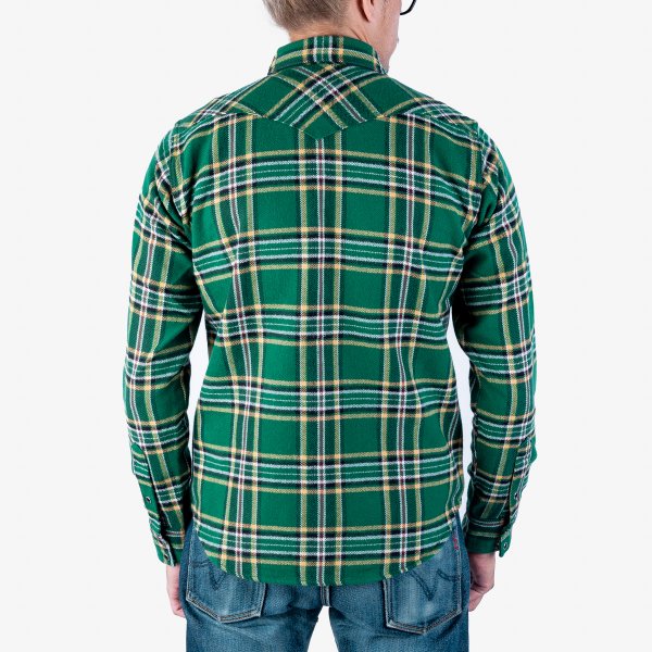 Iron Heart UHF Ultra Heavy Flannel IHSH 311 Green