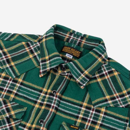 Iron Heart UHF Ultra Heavy Flannel IHSH 311 Green