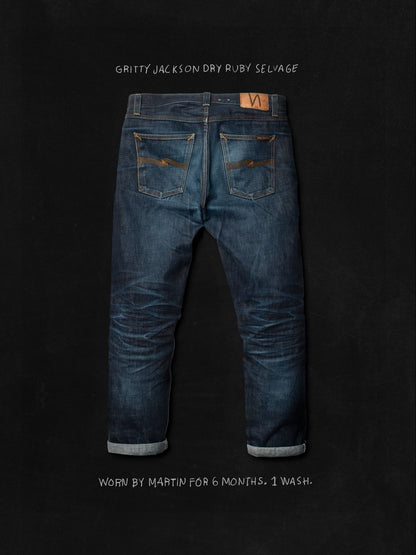 Gritty Jackson Dry Ruby Selvage