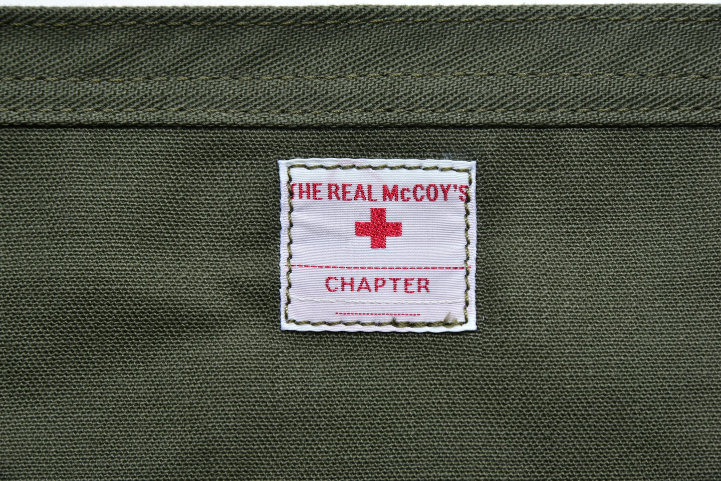 RED CROSS APRON BAG OLIVE MA20006