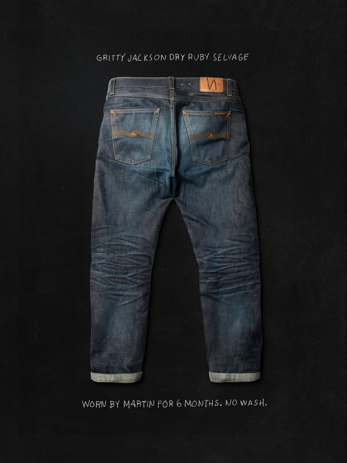 Gritty Jackson Dry Ruby Selvage