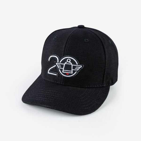 Iron Heart 20th Anniversary Black Snapback