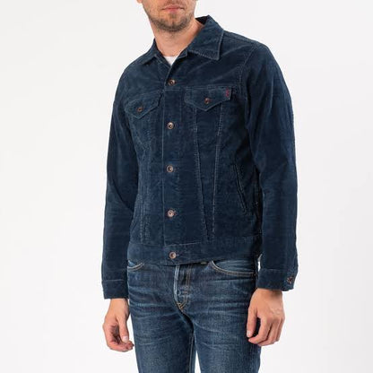 Iron Heart Indigo Corduroy Jacket IHJ-82