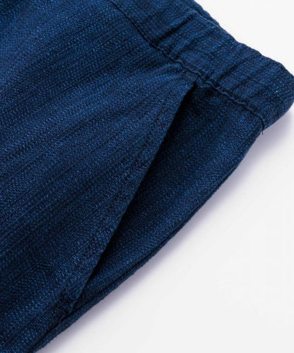 Momotaro MSP1020M31 Indigo Jacquard Short