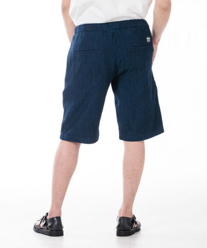 Momotaro MSP1020M31 Indigo Jacquard Short