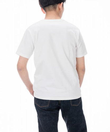 Momotaro MTS0050M31 8,5oz Logo Tshirt White